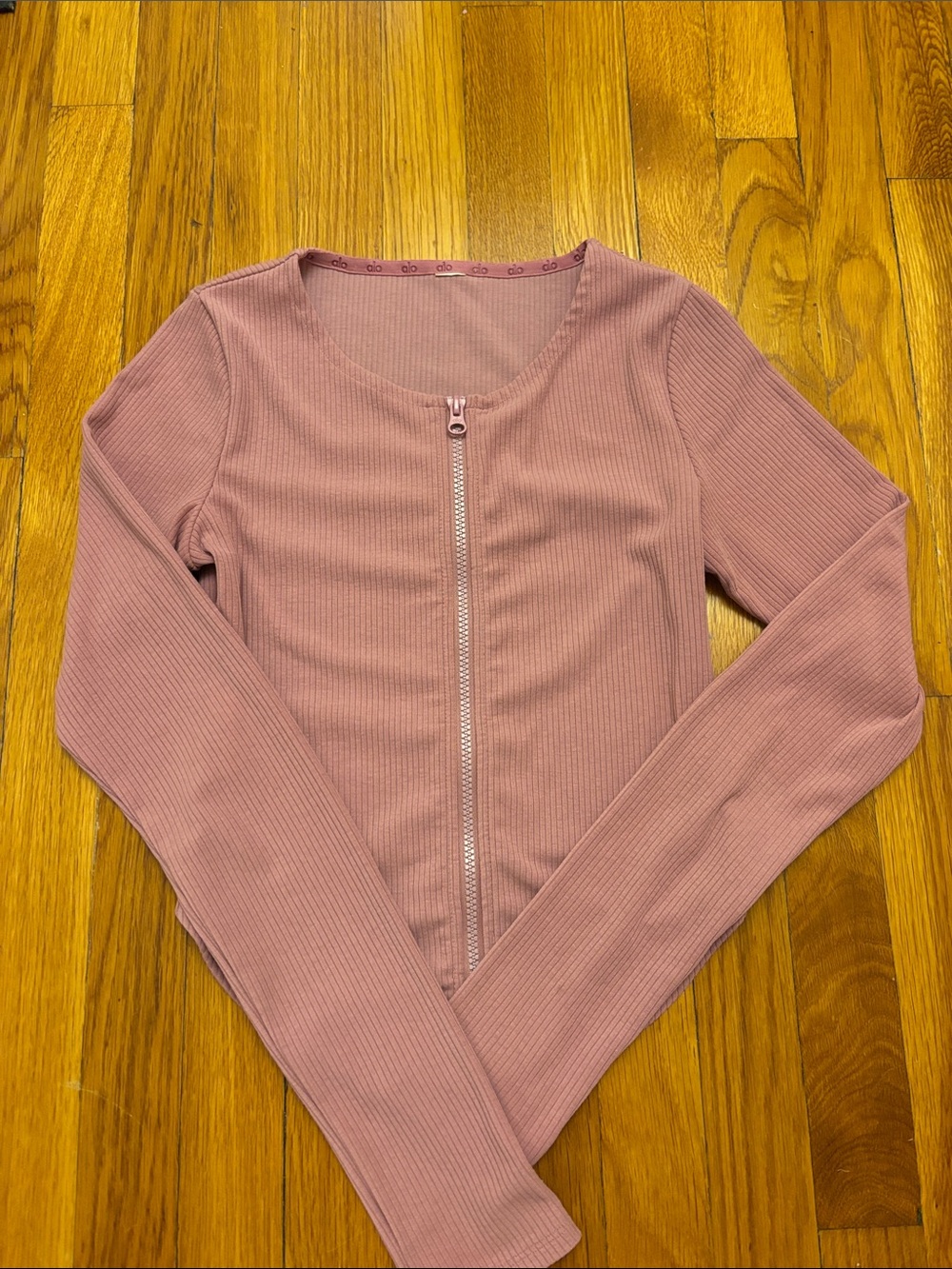 Alo Stardust Jacket in Pink Wild Rose XS